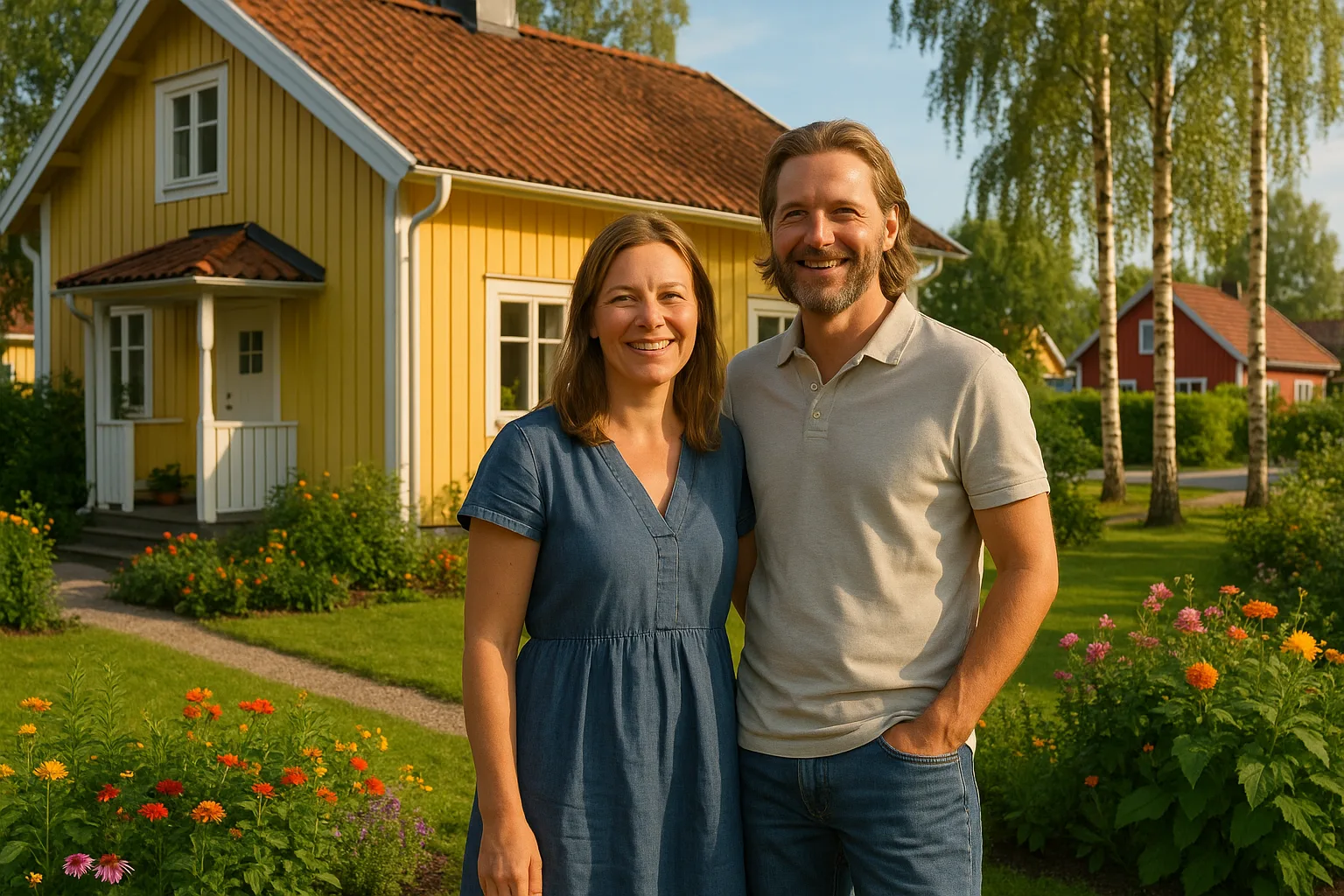 Klassisk svensk villa – villaförsäkring täcker byggnaden och lösöret